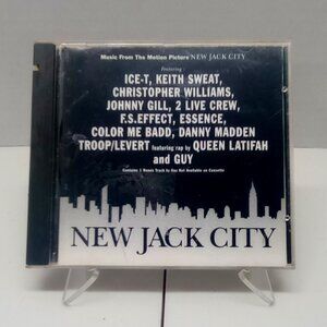 New Jack City Soundtrack CD Classic 90s R&B & HipHop Ice-T Queen Latifah